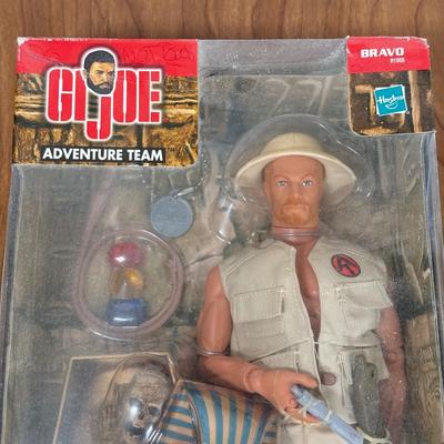 LOT 4A: 2001 Hasbro G.I. Joe Adventure Team Secret of the Mummy's Tomb 12" Action Figure NRFB