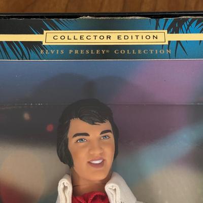 LOT 5A: 1998 Elvis Presley 30th Anniversary Barbie Collector's Edition & Mattel Timeless Treasures Collector Dolls - Elvis w/...