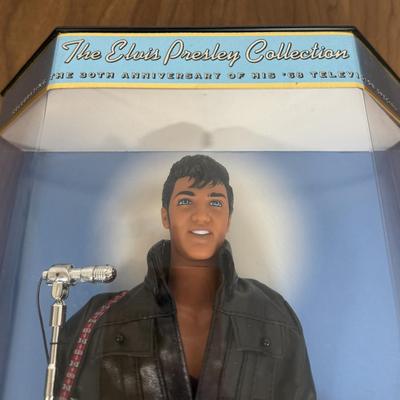 LOT 5A: 1998 Elvis Presley 30th Anniversary Barbie Collector's Edition & Mattel Timeless Treasures Collector Dolls - Elvis w/...