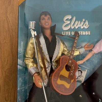 LOT 6A: Mattel Collector Dolls NRFB - Barbie Loves Elvis 2-Pack, 2004 Grease Sandy Doll & 2004 I Love Lucy Episode 45 'Sales...