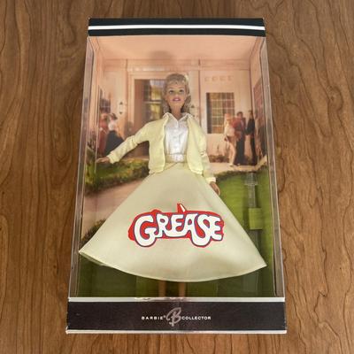 LOT 6A: Mattel Collector Dolls NRFB - Barbie Loves Elvis 2-Pack, 2004 Grease Sandy Doll & 2004 I Love Lucy Episode 45 'Sales...