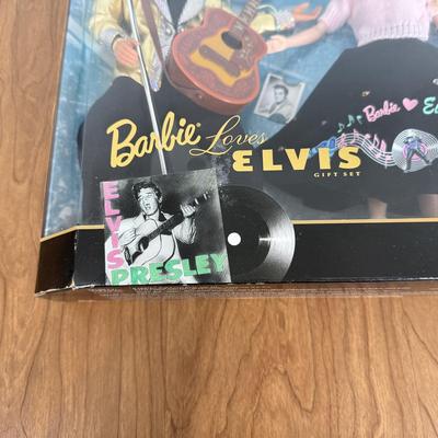 LOT 6A: Mattel Collector Dolls NRFB - Barbie Loves Elvis 2-Pack, 2004 Grease Sandy Doll & 2004 I Love Lucy Episode 45 'Sales...