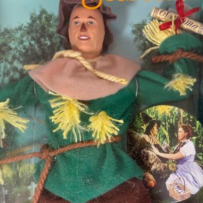 LOT 7A: 1999 Mattel Wizard of Oz Barbie & Kens - Glinda, Tin Man, Scarecrow & Cowardly Lion