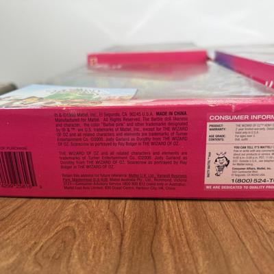 LOT 7A: 1999 Mattel Wizard of Oz Barbie & Kens - Glinda, Tin Man, Scarecrow & Cowardly Lion