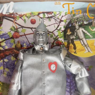 LOT 7A: 1999 Mattel Wizard of Oz Barbie & Kens - Glinda, Tin Man, Scarecrow & Cowardly Lion