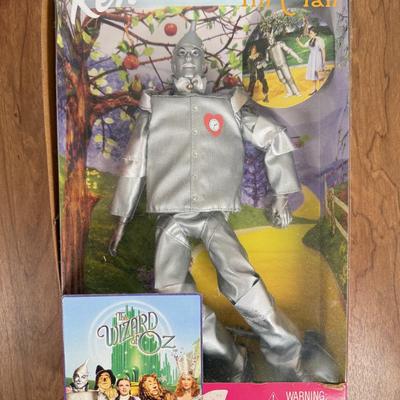 LOT 7A: 1999 Mattel Wizard of Oz Barbie & Kens - Glinda, Tin Man, Scarecrow & Cowardly Lion