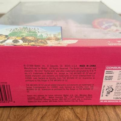 LOT 7A: 1999 Mattel Wizard of Oz Barbie & Kens - Glinda, Tin Man, Scarecrow & Cowardly Lion