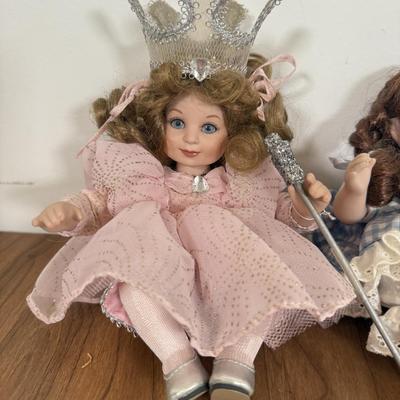 LOT 11A: Marie Osmond Porcelain Wizard of Oz Baby Dolls