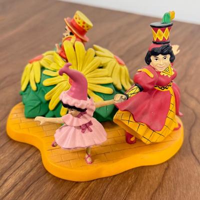 LOT 12A: Department 56 Wizard of Oz - 2004 Dorothy's House in Munchkinland & Munchkin Accessories