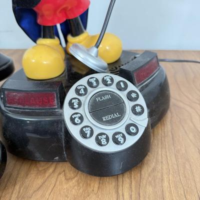 LOT 14A: 1997 Telemania M.C. Mickey Animated Talking Telephone