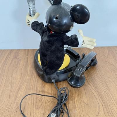 LOT 14A: 1997 Telemania M.C. Mickey Animated Talking Telephone