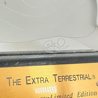 LOT 16A: 1996 Universal Studios E.T. the Extra Terrestrial Limited Edition 15th Anniversary Etched Lighted Display