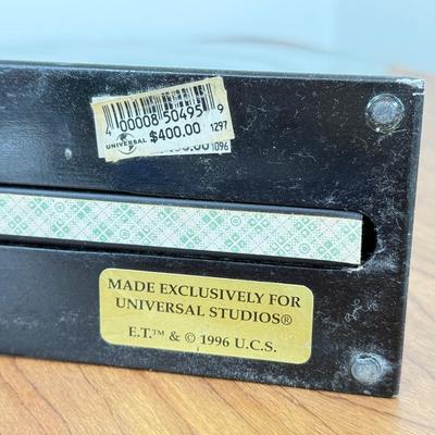 LOT 16A: 1996 Universal Studios E.T. the Extra Terrestrial Limited Edition 15th Anniversary Etched Lighted Display