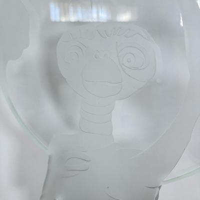 LOT 16A: 1996 Universal Studios E.T. the Extra Terrestrial Limited Edition 15th Anniversary Etched Lighted Display