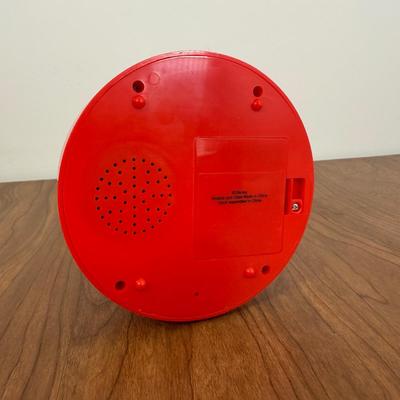 LOT 17A: Disney Mickey Mouse Racecar LED Alarm Clock, Minnie Coin Bank, Bobblehead & Mickey Alarm Clock