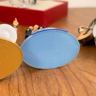 LOT 19A: Elvis Presley Collectibles - Bradford Exchange Aloha from Hawaii Guitar Plate, Ardleigh Elliott Music Box, McFarlan Toys...