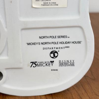 LOT 24B: Disney Toontown Christmas Village - Mickey's Playhouse