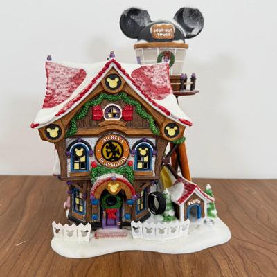 LOT 24B: Disney Toontown Christmas Village - Mickey's Playhouse
