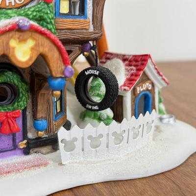 LOT 24B: Disney Toontown Christmas Village - Mickey's Playhouse