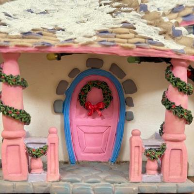 LOT 29B: Disney Toontown Christmas Village - Minnie's House