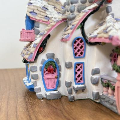 LOT 29B: Disney Toontown Christmas Village - Minnie's House