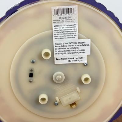 LOT 33B: Disney "Deck the Halls" Mickey Mouse Snowglobe