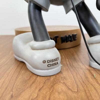 LOT 34B: 21" Disney Steamboat Willie Mickey Mouse Statue