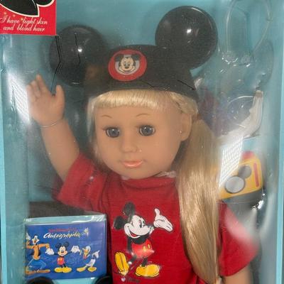 LOT 38B: Disney Parks My Disney Girl Blonde Doll NRFB