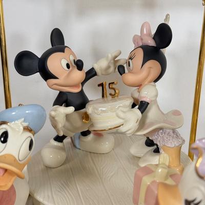 LOT 39B: 13" Limited Edition Lenox Disney Showcase Collection "Mickey's Surprise Party"