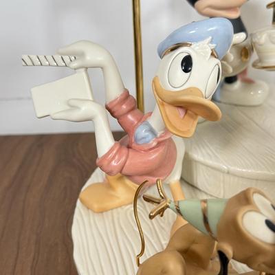 LOT 39B: 13" Limited Edition Lenox Disney Showcase Collection "Mickey's Surprise Party"