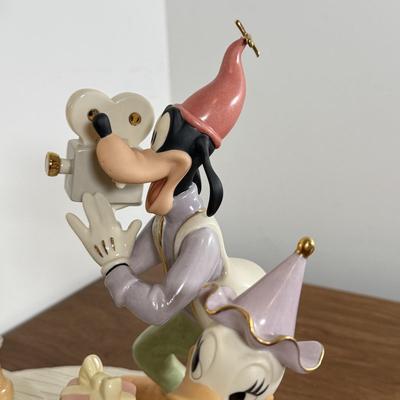 LOT 39B: 13" Limited Edition Lenox Disney Showcase Collection "Mickey's Surprise Party"
