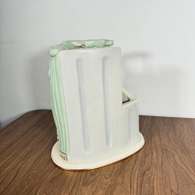 LOT 42B: Lenox Wizard of Oz The Wizard Porcelain Statue w/ COA & Box