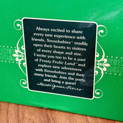 LOT 43B: Department 56 Snowbabies - Sesame Street Bert & Ernie, M&M's