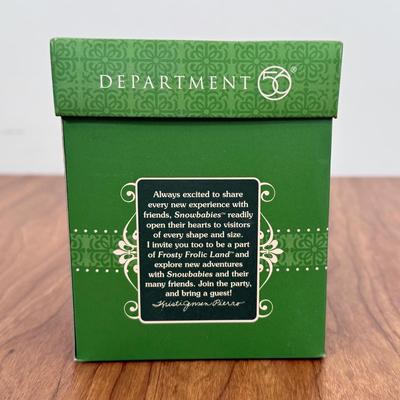 LOT 45B: Disney Department 56 w/ Boxes - North Pole Series Scrooge McDuck & Marley's Counting House, Pinocchio & Minnie...