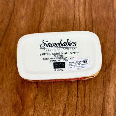 LOT 45B: Disney Department 56 w/ Boxes - North Pole Series Scrooge McDuck & Marley's Counting House, Pinocchio & Minnie...