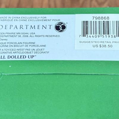 LOT 45B: Disney Department 56 w/ Boxes - North Pole Series Scrooge McDuck & Marley's Counting House, Pinocchio & Minnie...