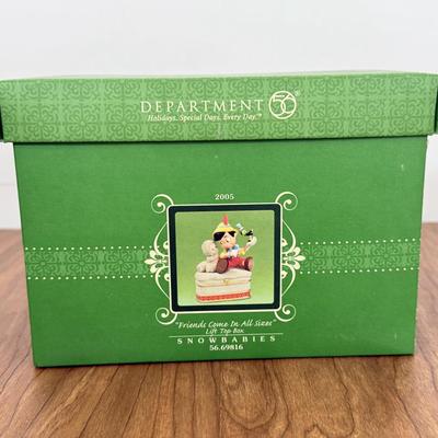 LOT 45B: Disney Department 56 w/ Boxes - North Pole Series Scrooge McDuck & Marley's Counting House, Pinocchio & Minnie...