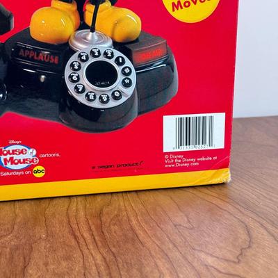 LOT 46B: NIP 1997 Telemania M.C. Mickey Talking Animated Phone