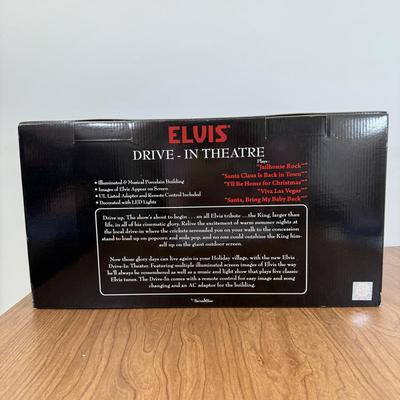 LOT 48B: NIP Elvis Presley Santa's Best Drive-In Theatre Collectible