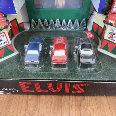 LOT 48B: NIP Elvis Presley Santa's Best Drive-In Theatre Collectible