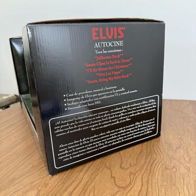 LOT 48B: NIP Elvis Presley Santa's Best Drive-In Theatre Collectible