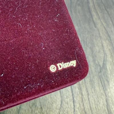 LOT 51A: Walt Disney Classics Collection Beauty and the Beast Pin Set in Case & Limited Edition Mickey Merry Christmas Pin and...