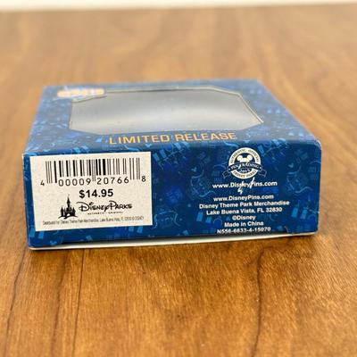 LOT 52A: Disneyland 60th Anniversary Trading Pins - Limited Release in Box, Ear Hat & Mickey
