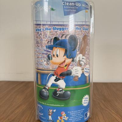 LOT 57B: Bobble Dobbles Disney MLB Philadelphia Phillies Baseball Bobbleheads NRFB - Mickey & Donald