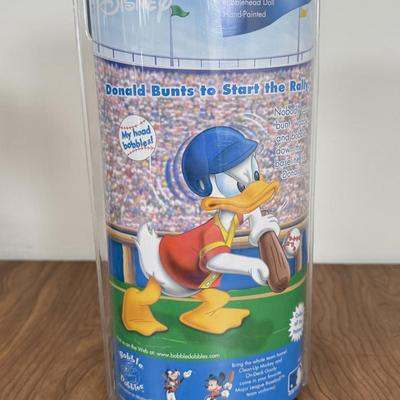 LOT 57B: Bobble Dobbles Disney MLB Philadelphia Phillies Baseball Bobbleheads NRFB - Mickey & Donald