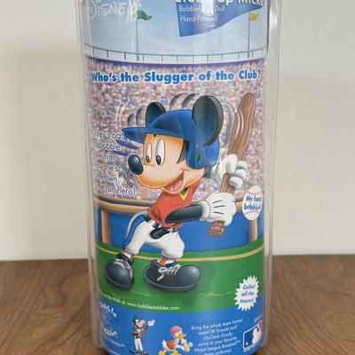 LOT 58B: Disney MLB Philadelphia Phillies Collectibles - Mickey Plush & Bobble Dobbles Mickey Bobblehead