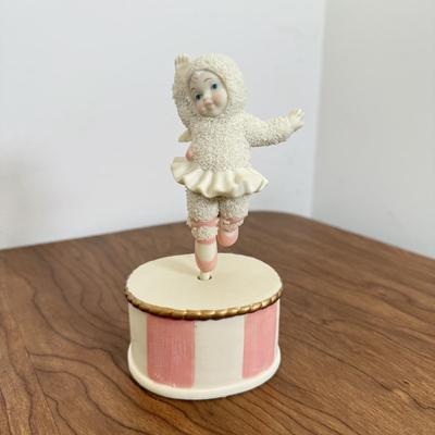 LOT 59B: Department 56 Snowbabies Guest Collection - The Nutcracker "Dance of the Sugar Plum Fairy" & Alice in Wonderland...