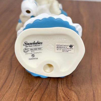 LOT 59B: Department 56 Snowbabies Guest Collection - The Nutcracker "Dance of the Sugar Plum Fairy" & Alice in Wonderland...