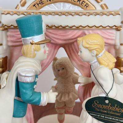 LOT 59B: Department 56 Snowbabies Guest Collection - The Nutcracker "Dance of the Sugar Plum Fairy" & Alice in Wonderland...