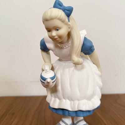 LOT 59B: Department 56 Snowbabies Guest Collection - The Nutcracker "Dance of the Sugar Plum Fairy" & Alice in Wonderland...